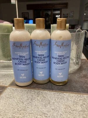 3) LAVADO CORPORAL HIDRATANTE DE KARITÉ MIEL DE MANUKA Y YOGUR RENOVACIÓN DE LA PIEL RECETA CREMA SECA SK Foto 1 de 4