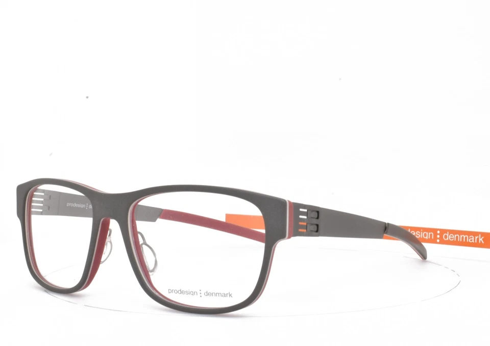 Prodesign Denmark Eyeglasses Grey Screwless Hinge 56-17-140 6610-1 6531 DH - Image 1 of 4