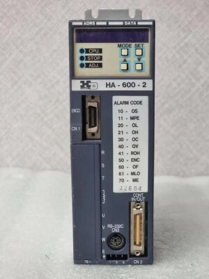 HARMONIC DRIVE SYSTEMS HA-600-2 SERVO DRIVE - Image 1 of 4