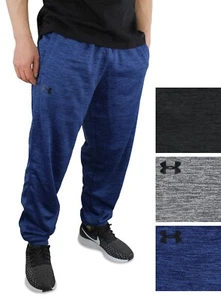 Under Armour Men's Fleece Sweat Pants 1357122 Twist Pattern Loose Fit Taper Leg - Picture 1 of 12
