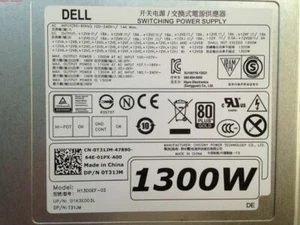 H1300EF-02 1300w server PSU FOR DELL T7910 T5810 T7810 0FT7T6 T31JM 0V5K16 - Picture 1 of 4