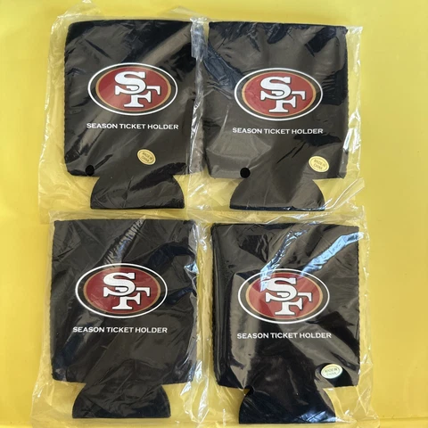 4 San Francisco 49ers Season Ticket Holder Koozie Free Shipping 🏈 Cover