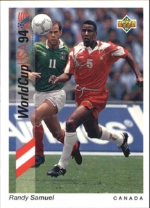 1993 Upper Deck World Cup 94 Preview English/Spanish #49 Randy Samuel - Picture 1 of 2