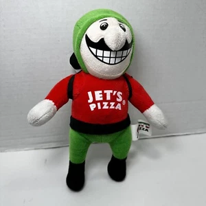 Jet’s Pizza 8" Mascot Rocket Man Stuffed Plush A.E. Graphics Advertise - Picture 1 of 4