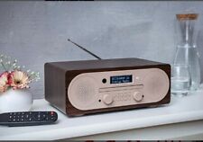 Dab+ Kompaktanlage Holz Optik Retro Musikanlage DAB+ Usb CD FM-RADIO Bluetooth