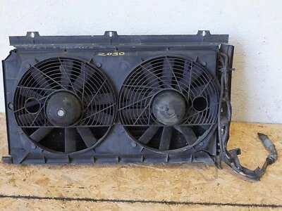 1990 - 2002 Mercedes Sl500 R129 Radiator Condenser Fan Electric Motor Shroud - Image 1 of 4