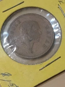 1937-H Sarawak 1 Cent World Coin - Picture 1 of 5