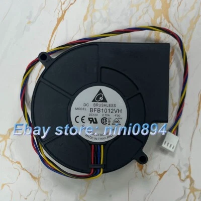Delta BFB1012VH 12V 2.70A 9733 9.7CM 4PIN Turbo Blower Cooling Fan - Image 1 of 2