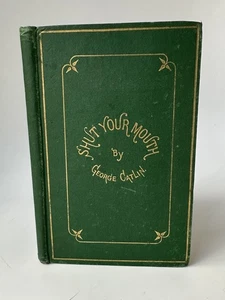 Shut Your Mouth And Save Your Life 1878 GEORGE CATLIN Native Nose Breathing - Picture 1 of 14