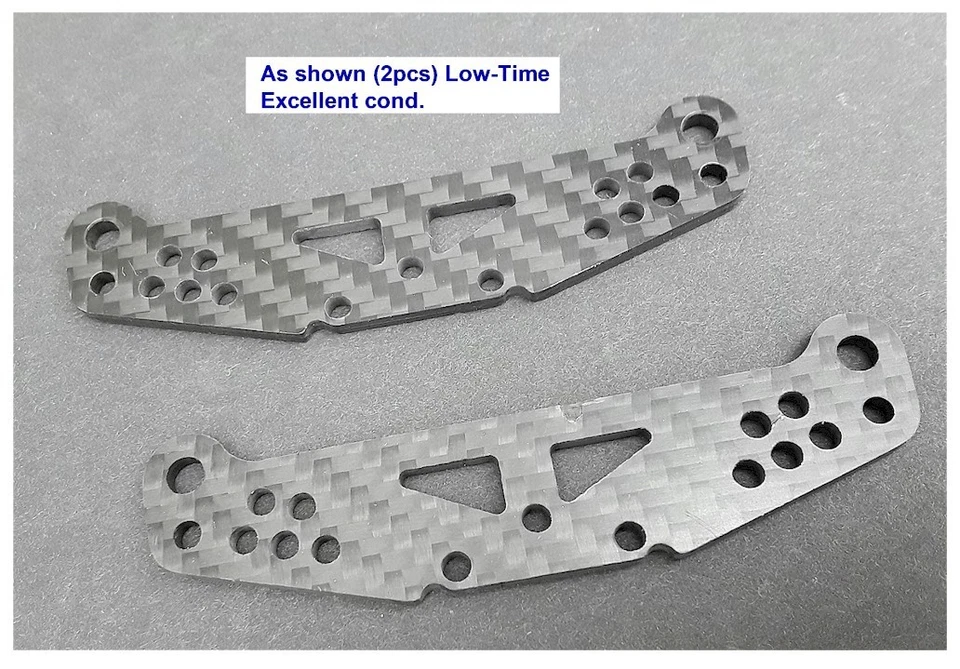 (2 un.) Torres amortiguadoras de carbono para Tamiya TT-01 poco tiempo excelente estado buenos repuestos Foto 1 de 1