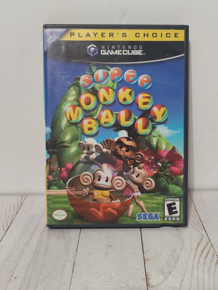 Super Monkey Ball Nintendo GameCube Players Choice With Manual Tested Working  - Image 1 of 4