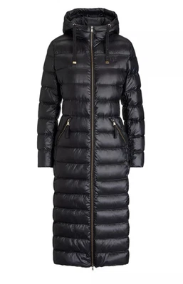 Lauren Ralph Lauren Hooded Longline Maxi Down Puffer Coat Jacket Medium RRP £370 - Image 1 of 4