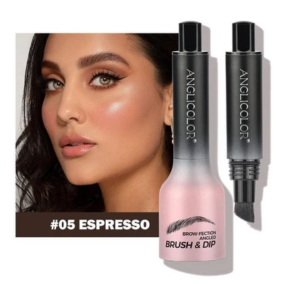 Brow Fection Pincel Angulado & Dip, Gel Líquido para Cejas Angled Brush & Dip - Image 1 of 4