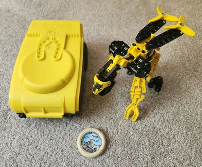 LEGO Technic Throwbots Jet Figure w/ 1 Disc & Case (1999) 8504 - Image 1 of 3