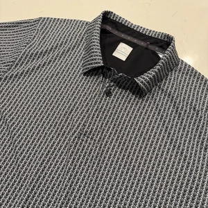 Callaway Golf Polo Shirt Mens 2X Black Gray Opti Dri Performance Swing Tech Logo - Picture 1 of 10