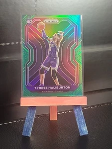 2020-21 Panini Prizm - Tyrese Haliburton #262 Green Prizm (RC) - Picture 1 of 2