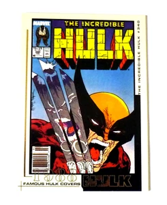 The Incredible Hulk #340 Famous Covers Trading Card FC30 (2003) Upper Deck - Picture 1 of 2