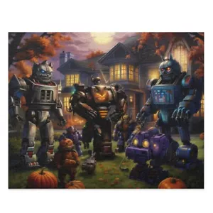 Puzzle (120, 252, 500-Piece) Transformers Halloween Costume Trick-or-Treat Moon - Picture 1 of 10