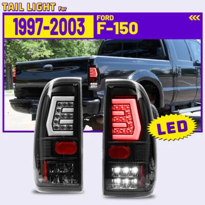 For 1997-2003 Ford F150/97-07 F250 F350 F450 Super Duty LED Tail Lights Assembly - Image 1 of 4