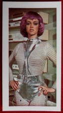 UFO - Card #21 - GAY ELLIS (Gabrielle Drake) - VINTAGE - Geo Bassett & Co - 1970