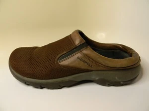 Mens Merrell Brown Open Heel Shoes J90489 Size 11 - Picture 1 of 10