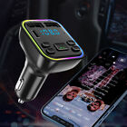 Bluetooth 5.0+ Mp3 Player BT Car 2USB FM Transmitter Adapter Wireless PD