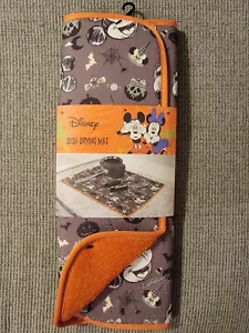Kitchen Dish Drying Mat (16"x18") DISNEY, HALLOWEEN MICKEY MOUSE - Picture 1 of 4