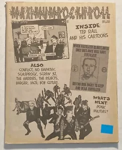 MAXIMUM ROCKNROLL Magazine #145 MRR 1995 Screw 32, Schleprock, Rejects, MC5 - Picture 1 of 5