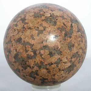 Sphere Quartzite Brown  1960 g 4 pounds 5 oz. Big Rock Ball   - Picture 1 of 6