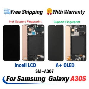 For Samsung Galaxy A30S A307 OLED/LCD Display Touch Screen Assembly Replacement - Picture 1 of 26
