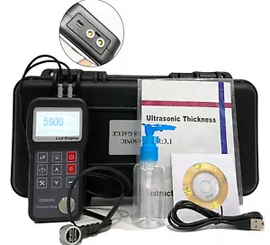 Ultrasonic Thickness Tester with 0.03inch~11.8inch for Steel Aluminum Cast Iron - Picture 1 of 13