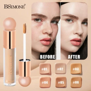 Matte Long-Lasting Foundation - Waterproof,Hydrating & Brightening Full Coverage - Picture 1 of 21