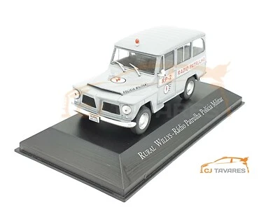 ALTAYA RURAL WILLYS RADIO PATRULHA POLIZIA MILITARE 1/43 - Immagine 1 di 3