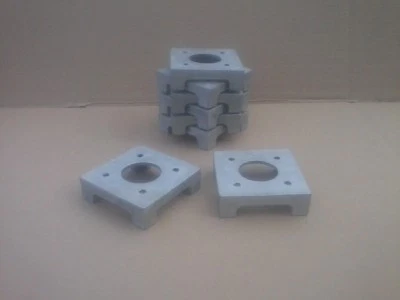 Post Base, for 4x4 Post and column, Pack of 8, MADE IN USA  free shipping - Image 1 of 4
