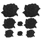 8Pcs Rose Modeling Rose Patches Iron Patches for Pants Decor Clothes DIY