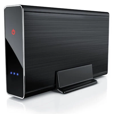 CSL USB 3.0 Super Speed 5 Gbit/s Festplattengehäuse 3,5" (extern) Case Alu
