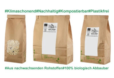 (16,58 EUR/kg) High Protein Bio Müsli zum Probieren 8-fach sortiert - Bild 1 von 4