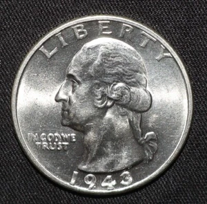 Washington Viertel Stempelglanz 1943 (T146) - Bild 1 von 2