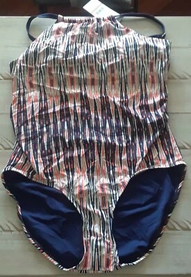 NUEVO CON ETIQUETAS TRAJE DE BAÑO DAMAS TALLA 12 JONES NEW YORK 1 PIEZA PRECIO DE VENTA SUGERIDO POR EL FABRICANTE 138,00 MULTI Foto 1 de 2