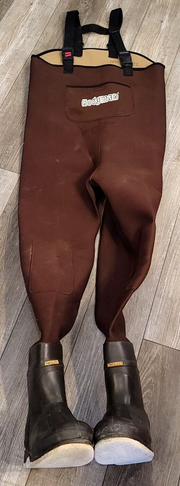 Hodgman Neoprene Thinsulate Felt Bottom Bootfoot Chest Wader Men's Size XL - Image 1 of 4