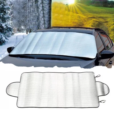 Car Windshield Cover Winter Ice Snow Frost Dust Shield Front Window Protector - Image 1 of 4