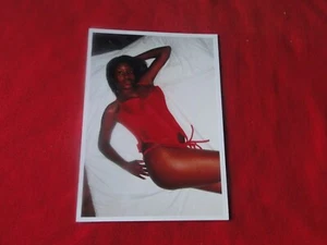 Vintage Attractive African American Semi-Clothed/Nude Model Photo 5 x 7 H50b - Picture 1 of 5