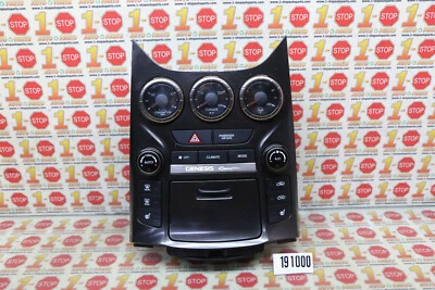 2013-2016 HYUNDAI GENESIS COUPE AC HEATER CLIMATE TEMPERATURE CONTROL W/ BEZEL - Image 1 of 4