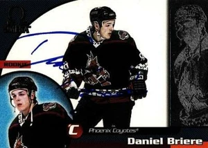 Daniel Danny Briere Phoenix Coyotes Signed NHL Hockey Card - Picture 1 of 1