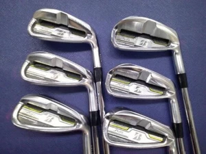 Bridgestone JGR HYBRID FORGED Iron #6-9.P1.P2(6Clubs)/Zelos/Flex:R/Iron set - Picture 1 of 6