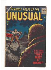 Strange Tales of the Unusual Vol. 1 #9 Atlas / Marvel Horror *Bill Everett Cover