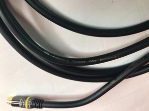 THOR S-VIDEO TO S-VIDEO 3m VINTAGE CABLE OPENED NEVER USED EXCELLENT CONDITON - Picture 1 of 8