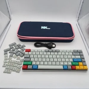 Vortex VTG-8200 RACE 3 75% Mechanical Gaming Keyboard Clear Switches with case - Picture 1 of 7
