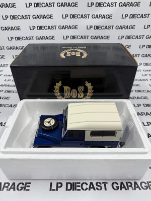 BEST OF SHOW 1973 Land Rover Lightweight Series III Dark Blue 1:18 Scale Resin - Image 1 of 4