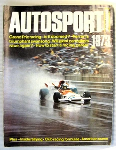 AUTOSPORT 1973 Annual Magazine Yearbook Formula 1 Ferrari - Picture 1 of 8